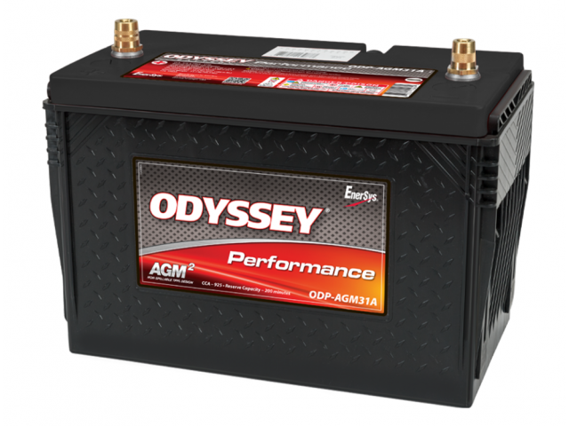 Odyssey Performance Series ODP-AGM31A (31-925T)  / 12V 100Ah 925CCA Deep Cycle AGM Kuru Start&Servis Aküsü (TPPL) - Anlık 1750A Start Gücü (5 saniye)